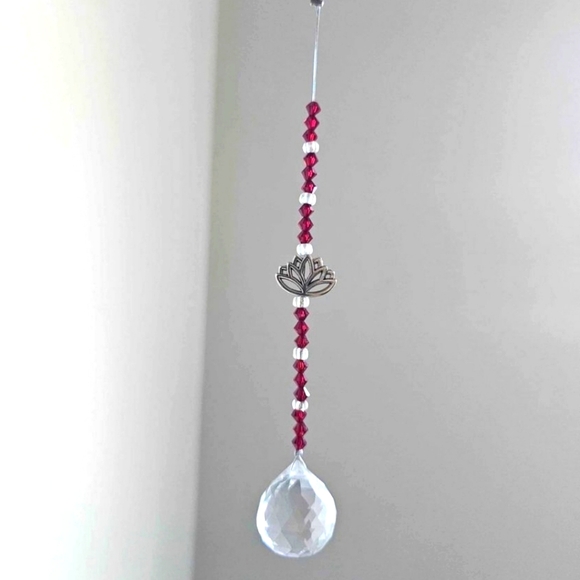 Lotus Crystal Suncatchers - Picture 4 of 4